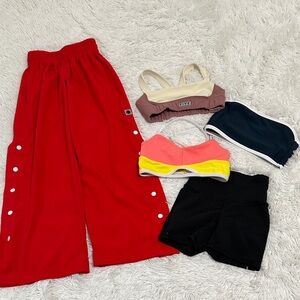 ❤️ Bundle of 5 Girls Five The Label Tops/Shorts/Track Pants Size 6/8